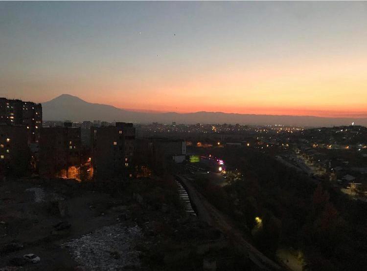 Евродвушка В Glendale Hills В Центре,С Видом На Арарат Yerevan Exterior photo
